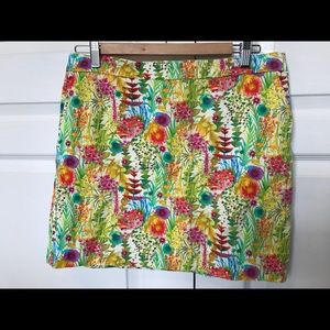 J Crew Liberty Tresco floral Mini Skirt